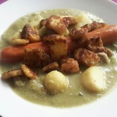 A picture of Sig's German Pea Soup.