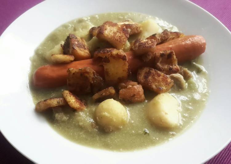 Recipe of Super Quick Homemade Sig&#39;s German Pea Soup