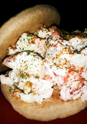 A picture of Mike's Classic Lobster Rolls.