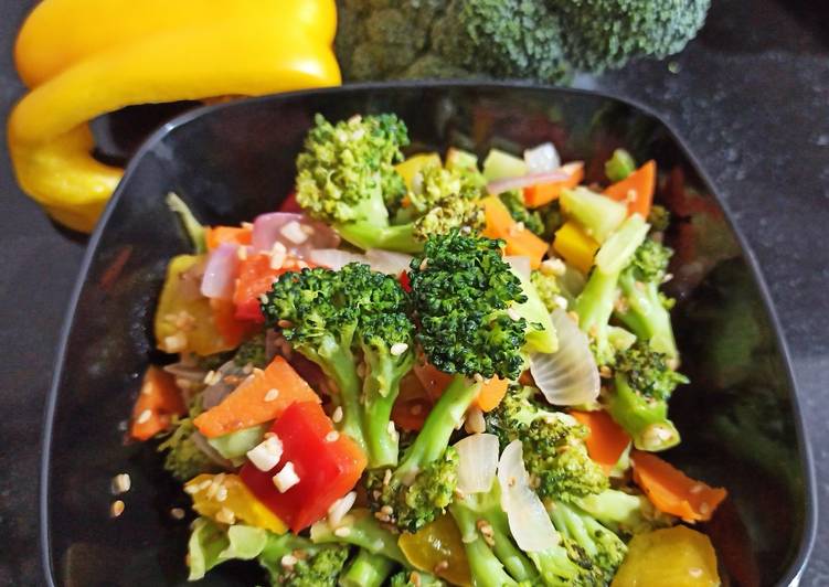 Broccoli stir fry