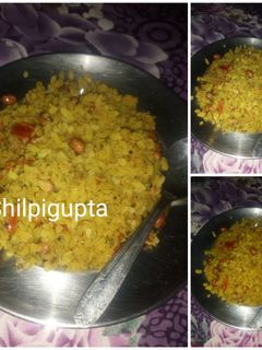 देसी स्टाइल पोहा (desi style poha recipe in Hindi) रेसिपी मुख्य फोटो