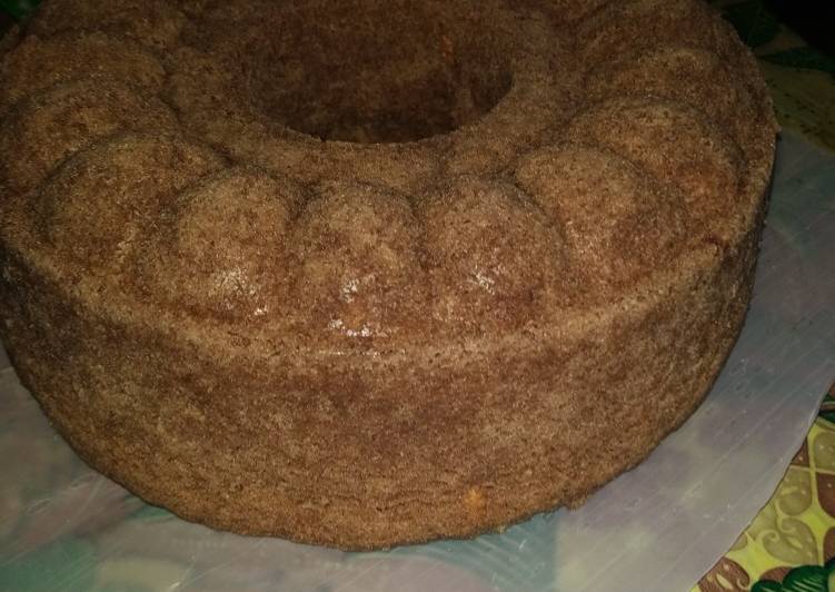 Bolu cokelat topping & isian regal