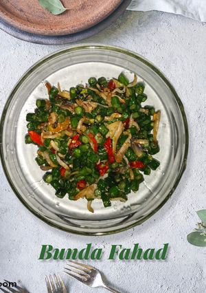Foto resep Oseng Kacang panjang teri medan 😍🤗