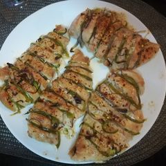 A picture of Stuffed chicken breast #bakingcontest.