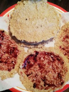 Una foto de Panqueques de avena muy saludables😋