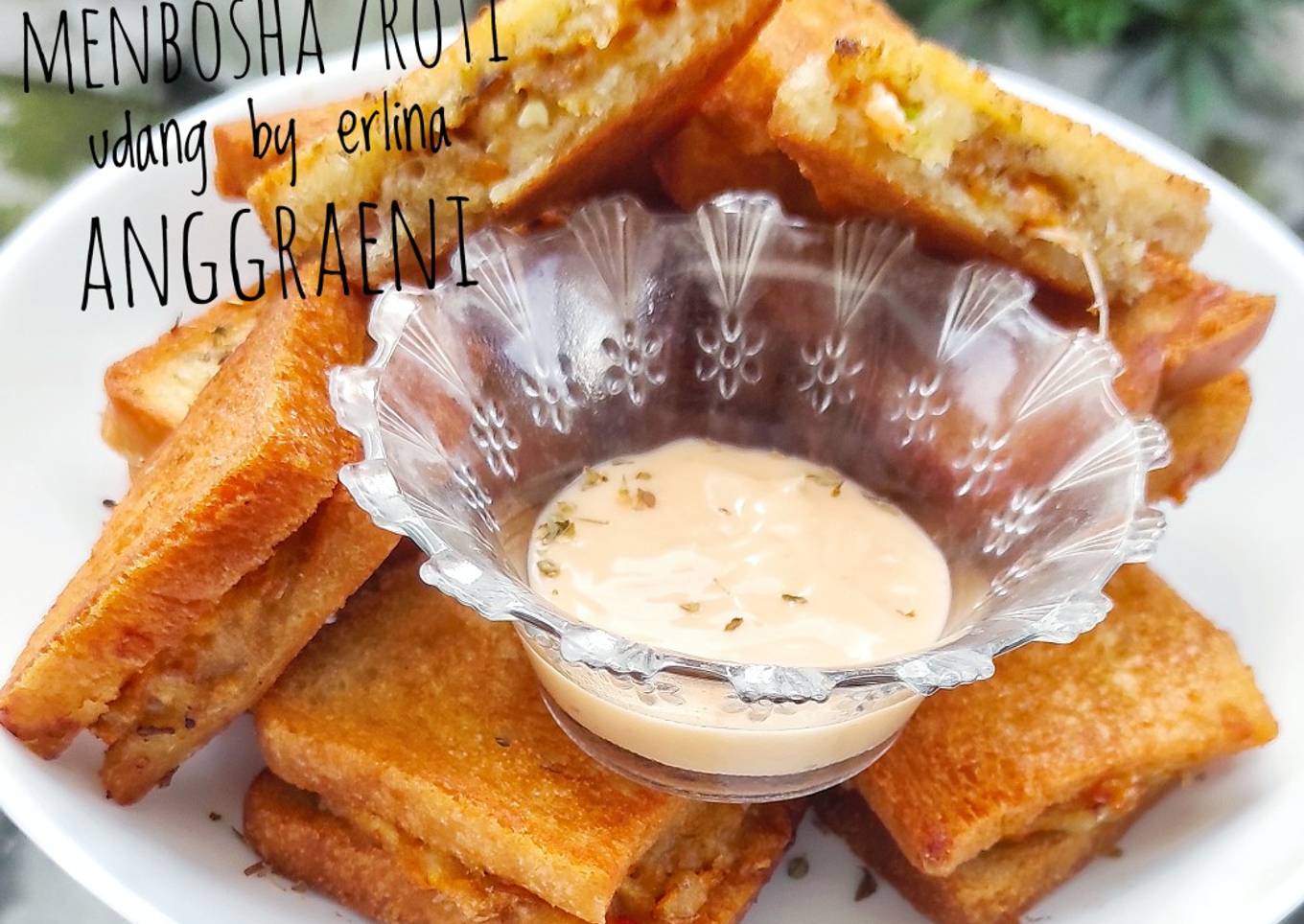 Menbosha alias roti tawar goreng udang