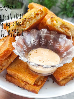 Foto resep Menbosha alias roti tawar goreng udang