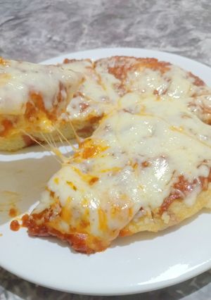 Foto resep Pizza Nasi Teflon