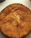 Torta de durazno con almíbar