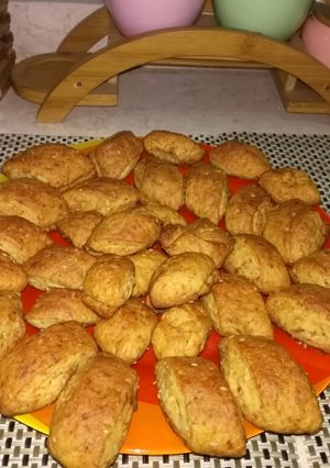 صورة لوصفة قراقيش بالسمسم