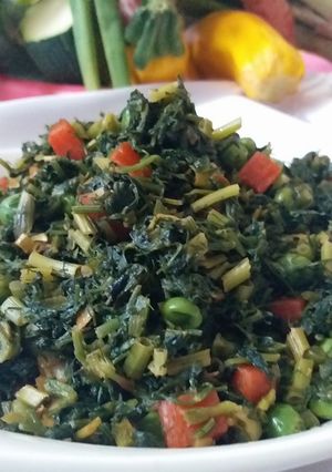 A picture of Soya Methi Ki Sabzi.