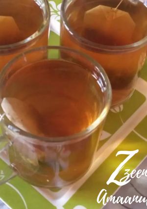 A picture of Lemon and Honey Green Tea.