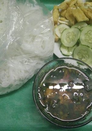 Hình của món Bún Xì Dầu.