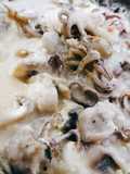 Seafood saus putih