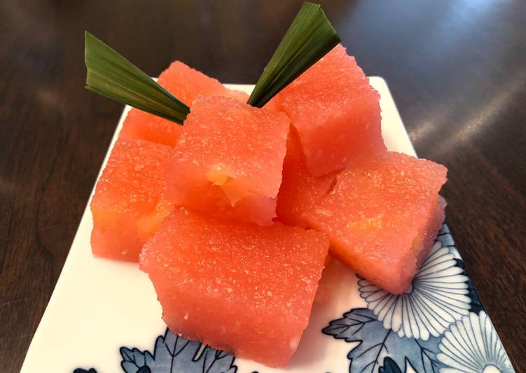 Indonesian Steamed Cassava Cake (Kue talam singkong)