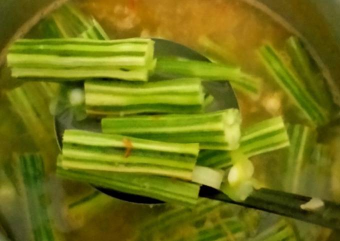Cara Memasak Sayur Klentang bumbu kemiri (buah kelor) Murah