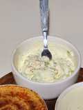 Queso crema con cebollín