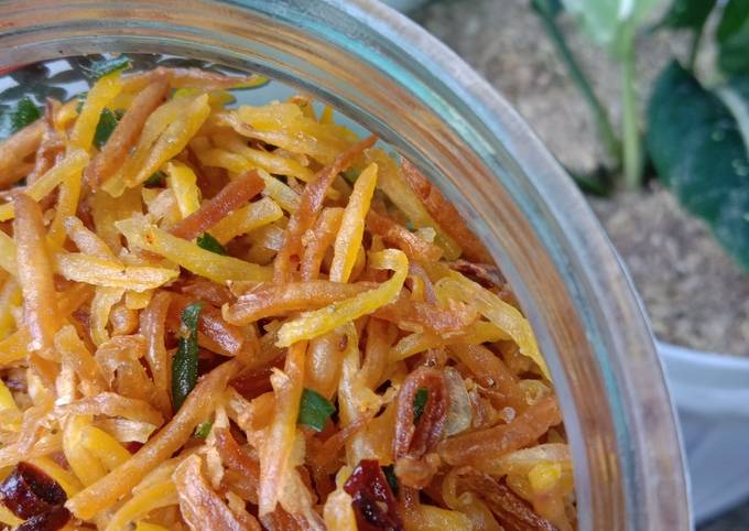 Resep buat Serundeng Ubi Jalar yang lezat