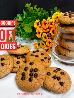 Foto resep Chocochips Soft Cookies (Gluten Free)