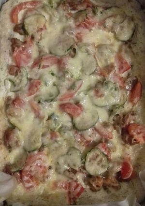 Gyros pizza recept fotója