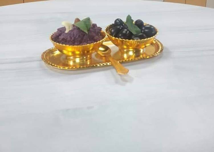 Recipe of Speedy Blue breery ya jamun kaa halwa