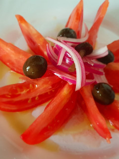 Una foto de Ensalada de tomate
