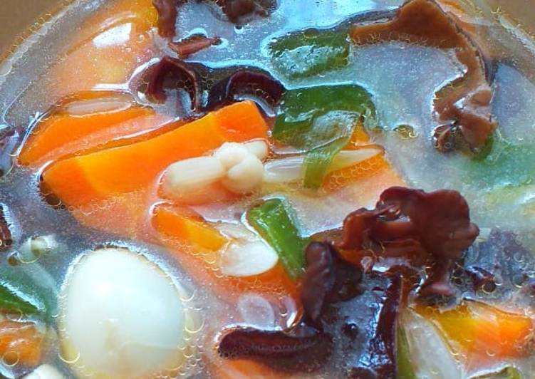 Cara Gampang Menyiapkan Sup kimlo yang Lezat