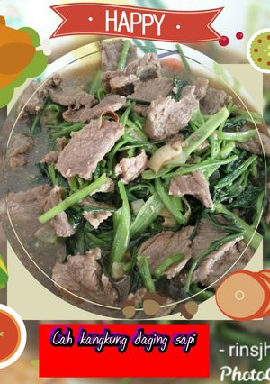 Foto resep Cah kngkung daging sapi❤❤❤