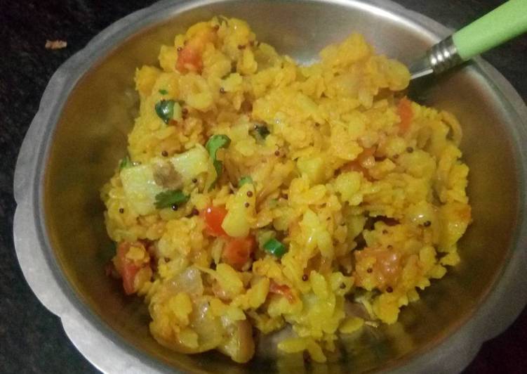 Easiest Way to Make Any-night-of-the-week Poha