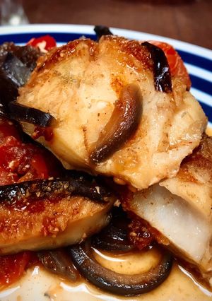 Hình của món Cá Fillet Sốt Tương Nướng Giấy Bạc.