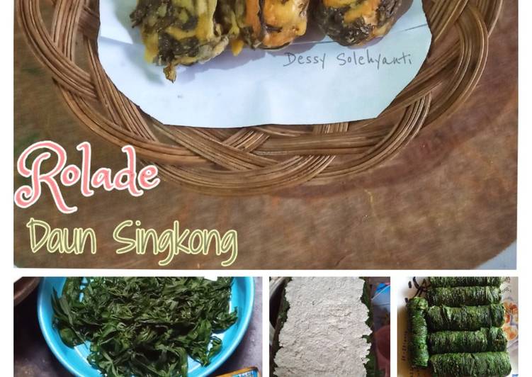 Cara Gampang Mengolah Rolade daun singkong, Menggugah Selera
