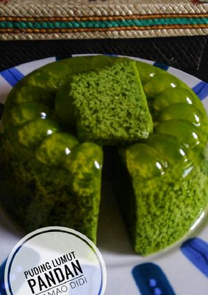 Foto resep Puding Lumut Pandan mamao