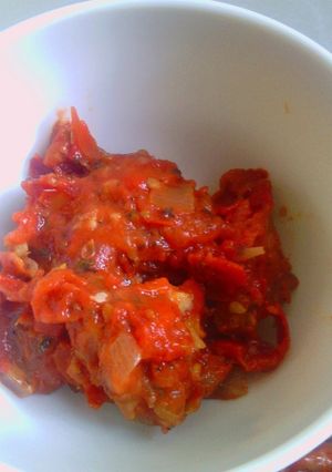 A picture of Pizza series - The Pizza Sauce.