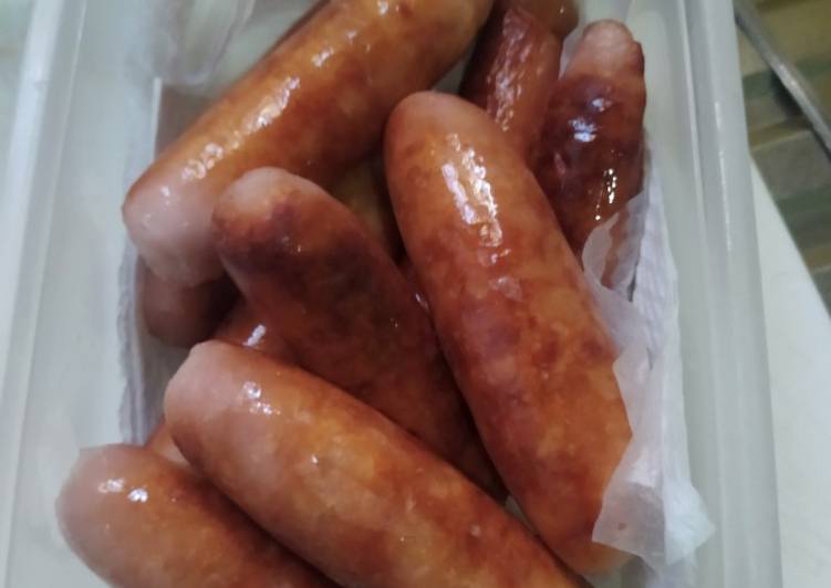 Recipe of Award-winning Chicken Sausages #endofyearchallenge