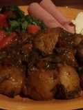 Papas con espinacas