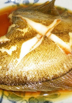 A picture of Simmered Flounder.