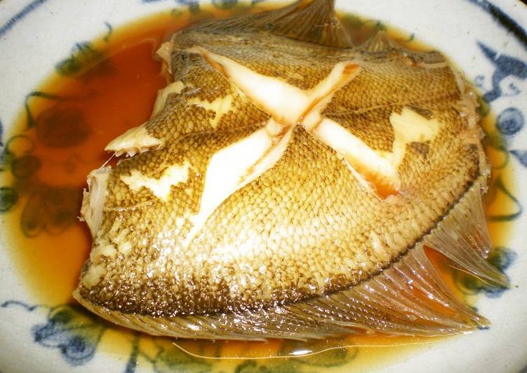 Simmered Flounder