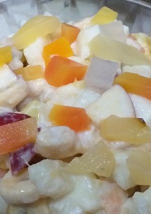 A picture of Fruitchaat #CookpadRamadan #iftaricontest.