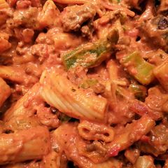 A picture of Cajun Pasta.