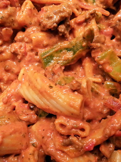 A picture of Cajun Pasta.
