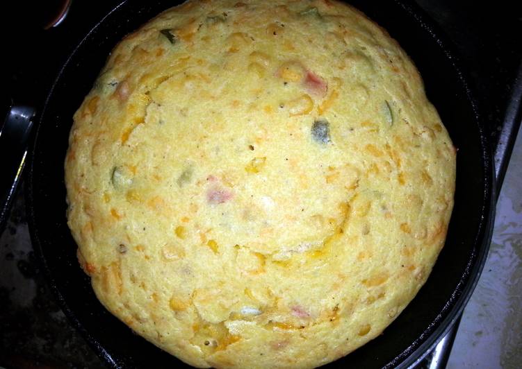 Recipe of Perfect jalapeño corn bread