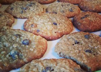 How to Cook Tasty BananaOatmeal Chocolate Chip Cookies