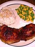 caramelized chicken thighs