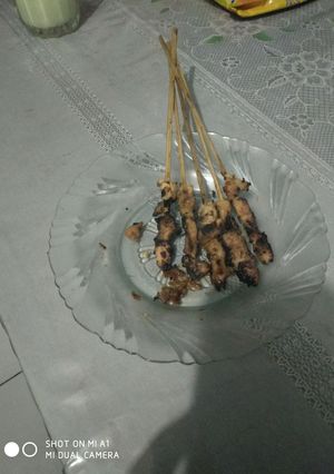 Foto resep Sate ayam simple no MSG
