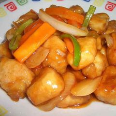 A picture of Simple No-Fry Sweet N' Sour Pork.