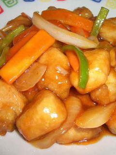 A picture of Simple No-Fry Sweet N' Sour Pork.