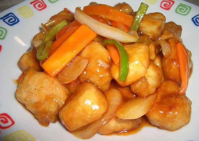 Simple No-Fry Sweet N' Sour Pork