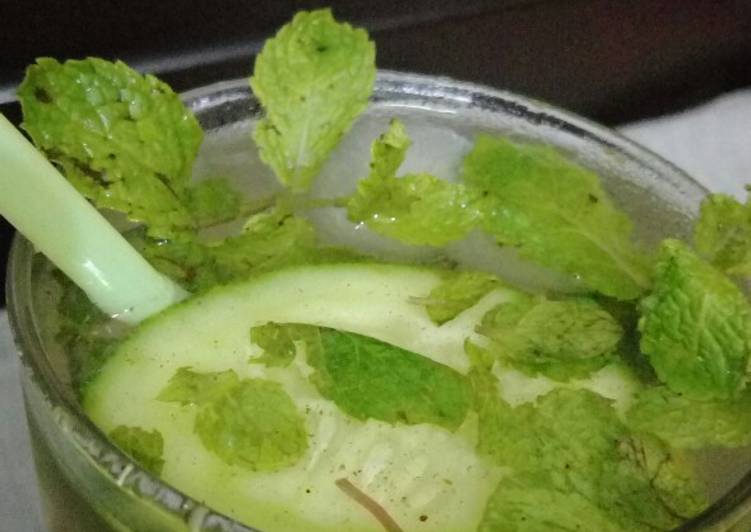 Recipe of Quick Cucumber mint cooler