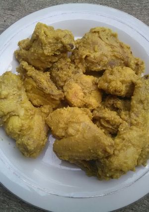 Foto resep Ayam ungkep bumbu kemiri