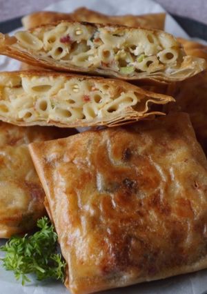 Foto resep Martabak Makaroni Keju